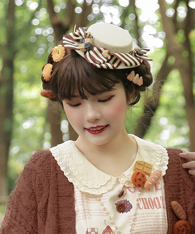 Miss Point チョコレートデイリー ロリィタ 帽子/ベレー帽