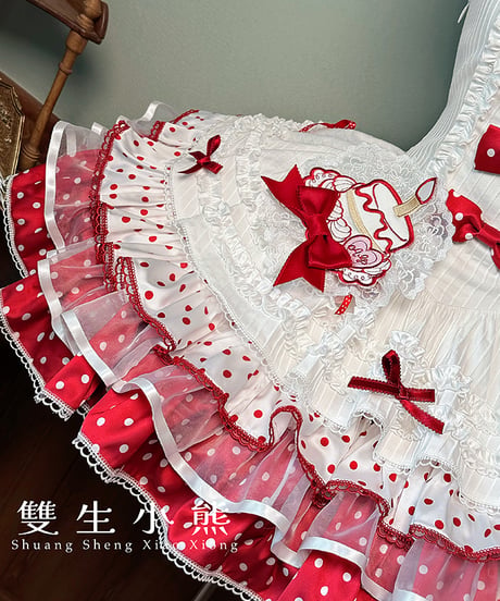 Twin Bears /  ひとくちケーキ姫 ロリィタドレス ワンピース⑫ [LO1478]