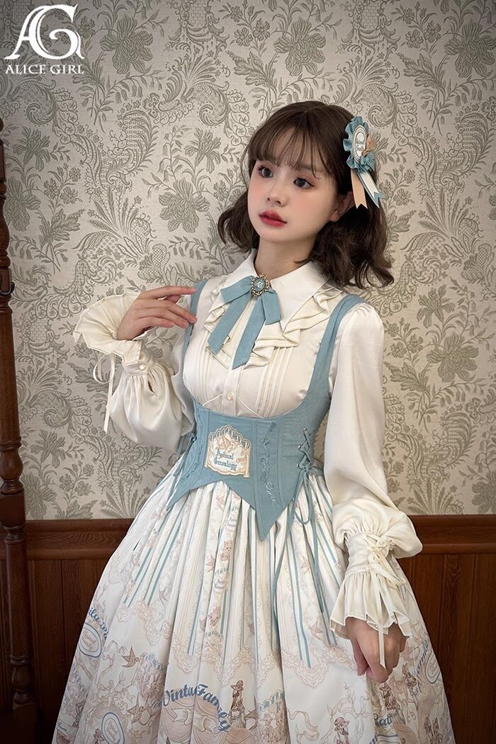 クイーン くさかり様】Alice Girls 英語Victoria時代ワドレス【ミント】