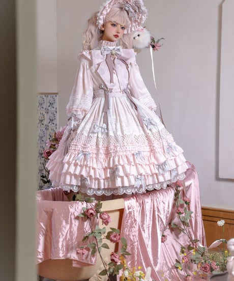 Classical Puppets 少女人形 十女 The Dolly Girl アンティークスワンSP ロリィタドレス＋ボンネット [LO482]