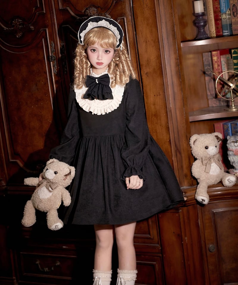 希少/ヴィヴィアンタム/ワンピース/マオカラー/パワーネット/パンダ/シノワズリ 希少/ヴィヴィアンタム/ワンピース/マオカラー/パワーネット