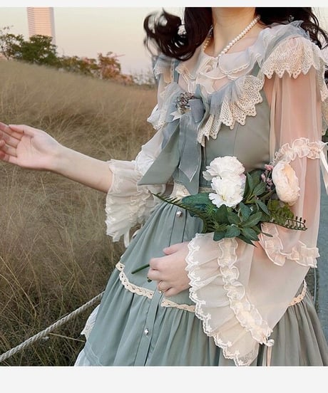 Cat Romance 山野花箋 ロリィタドレス JSK+ペチコート [LO406]