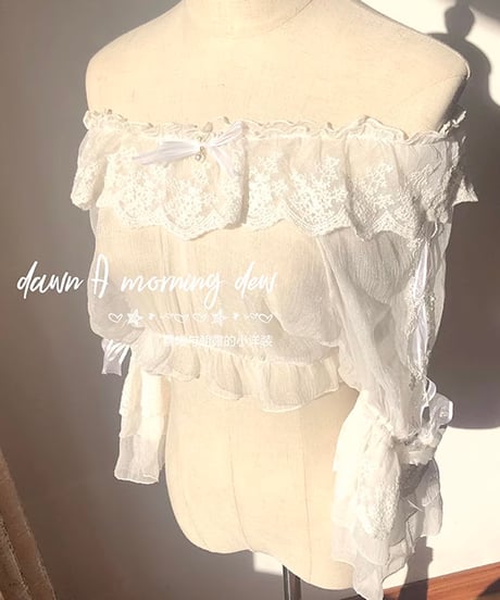 Dawn & Morning Dew Lolita / 朝露の花嫁 クラシックロリィタ アクセサリー （サックス、ピンク、白） [LO917]
