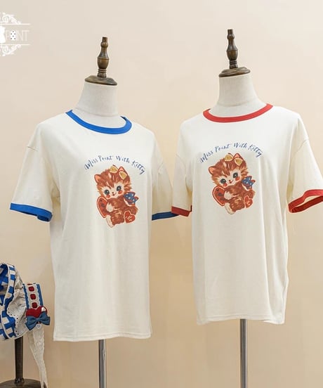 Miss Point / with kitty  Tシャツ・キャミソール [LO805]