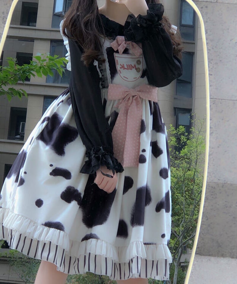 フリルレースドールカラー 長袖 ロリィタインナーブラウス ワン