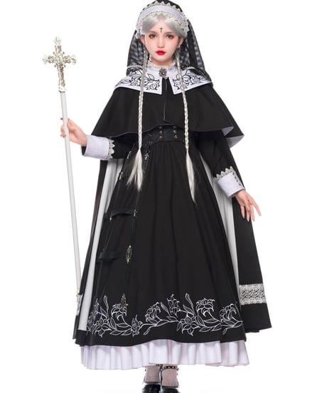 YUPBRO  ロブニャ ブリティッシュスタイル ゴシックロリィタ ドレス  小セット [LO483]