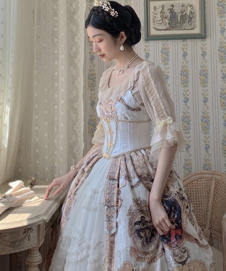 Miss Point / 暗夜十字 ゴシック&ロリィタドレス コルセット [LO263]
