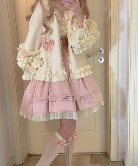 DreamDoll クリーム・ペストリー カーディガン [LO293]