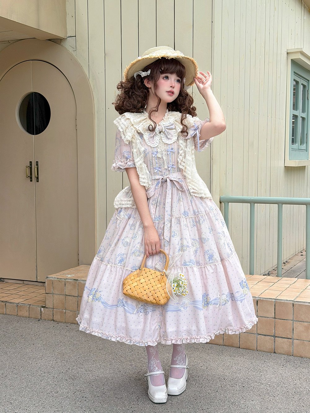Miss Point 花のたよりと羊のワルツ クラシックロリィタ レース