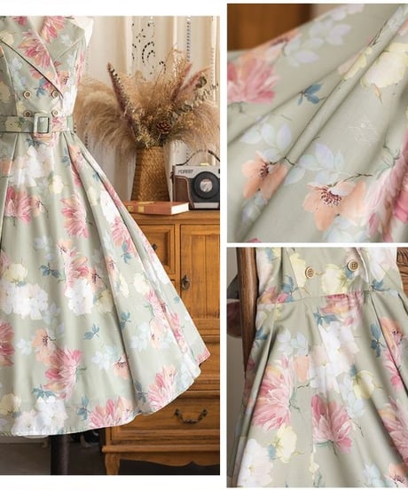 Forest Wardrobe 午後の森林 一型ワンピース [LO1175]