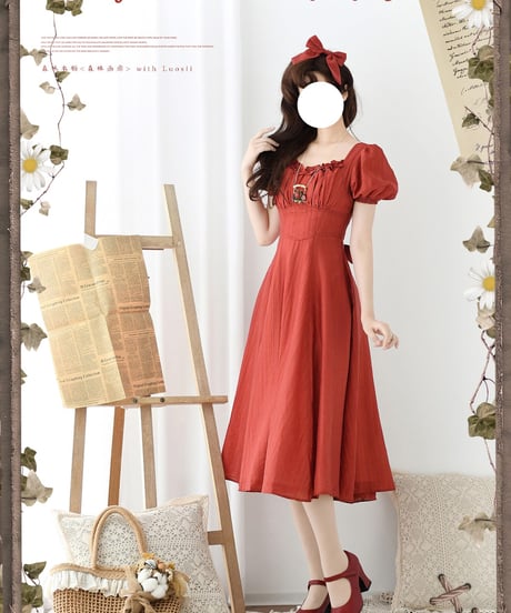 Forest Wardrobe 森林画廊 一型ワンピース [LO1134]