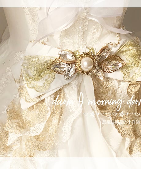 Dawn & Morning Dew Lolita / 朝露の花嫁 クラシックロリィタ JSK [LO917]