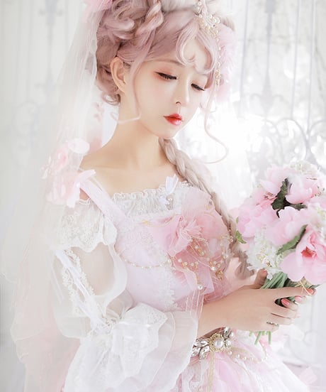 Dawn & Morning Dew Lolita / 朝露の花嫁 クラシックロリィタ JSK [LO917]