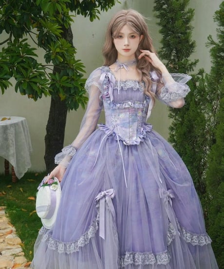 ロリィタ セット クラシカル クラシカルケープ付きロリータセットアップ | Maiden's Rêve