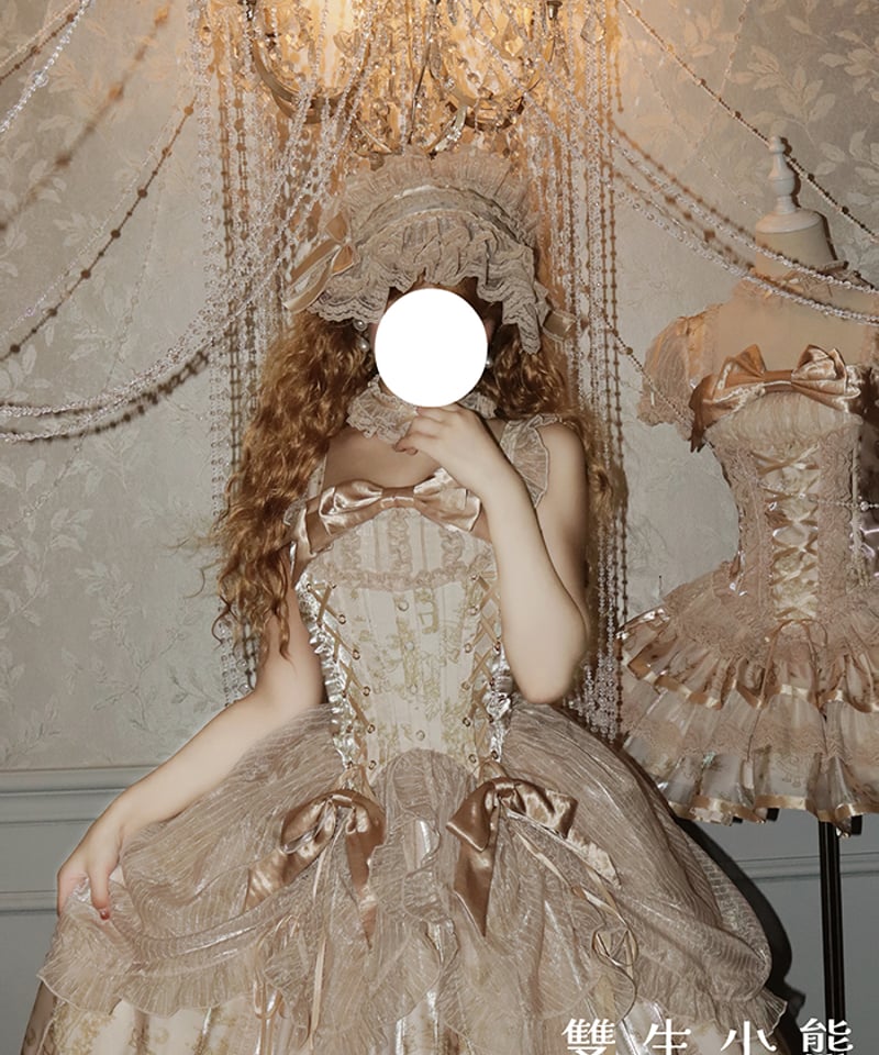 Twin Bears / 煌めくメルヘンの夢 ロリィタドレス JSK ③[LO1450