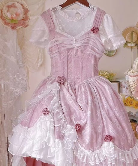 櫻田小鹿  S～4XL Menta  ロリィタ ジャンパースカート [LO959]