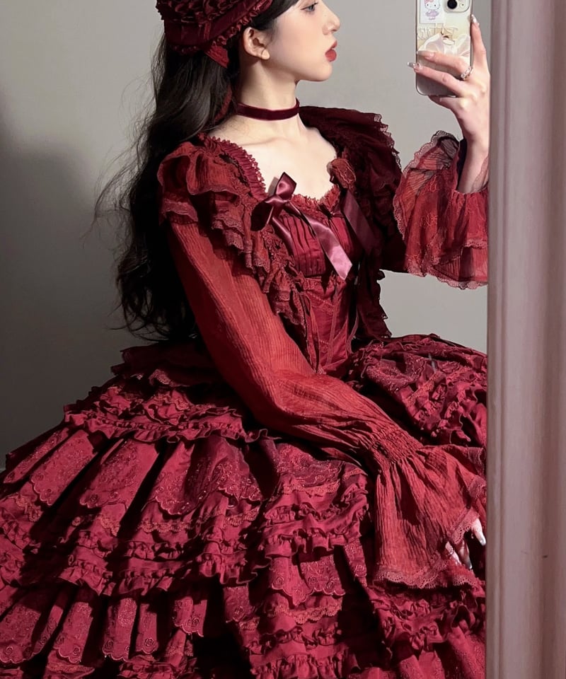 WF Lolita / Miss Flora ロングSP ロリィタドレス スカート WF Lolita / Miss Flora ロングSP ロリィタドレス スカート