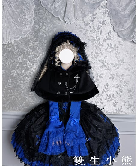 Twin Bears /  黒霧の幽宴 ロリィタドレス JSK、ブラウス⑦ [LO1513]