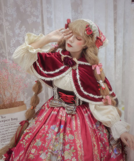 Miss Point 豊作賛歌 バイエルン風 ベルベットマント [LO390]