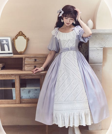 Avenue d'Enfer Song of Innocence クラシック ロリィタドレス ワンピース セット ロング [LO469]