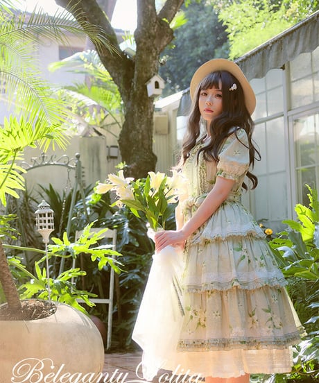 Beleganty Lolita / Pearl and Lily 半袖ワンピース ロング [LO578]