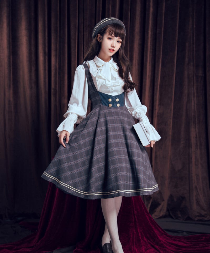 型紙】優等生 Lolita セットアップ JSK+ショートジャケット 型紙】優等生 Lolita セットアップ JSK+ショートジャケット