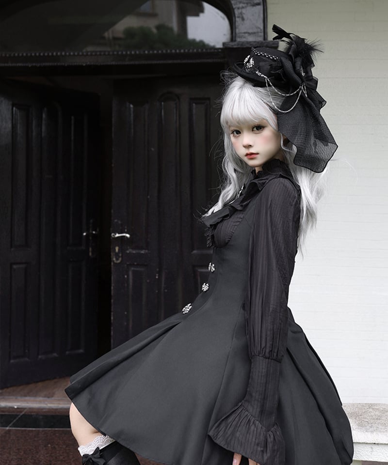 Alice Girl / 暗夜執事 ゴシックロリィタドレス セット② [LO1504] |