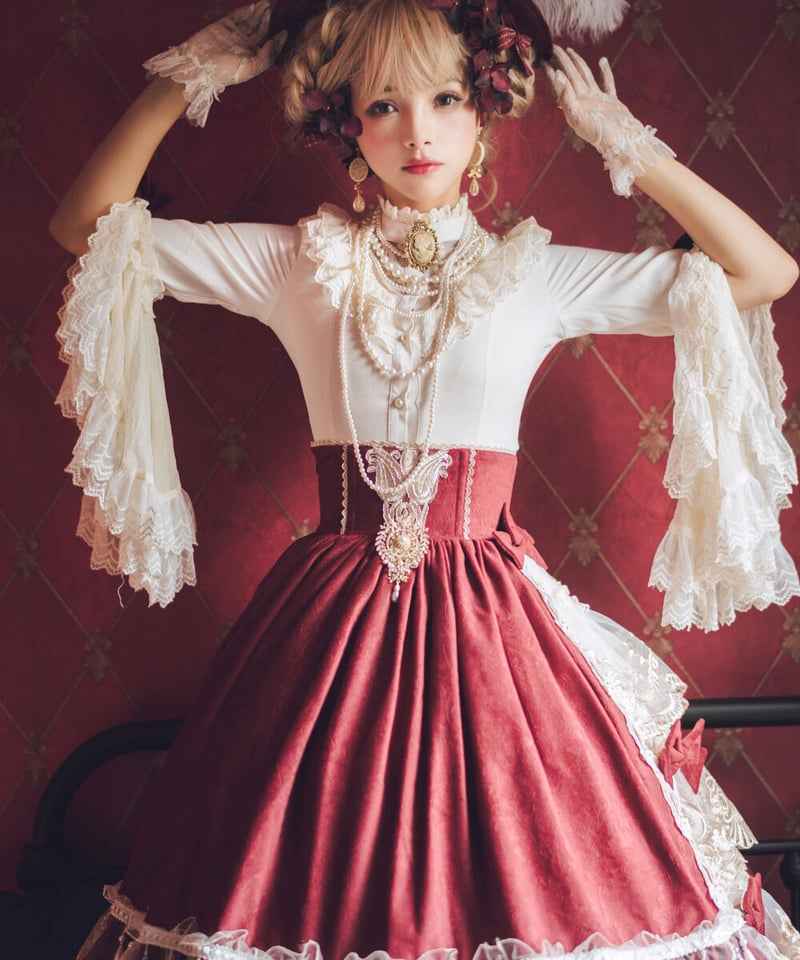 Miss Point エリザベス ハイウエストコルセットスカート [LO222] | Ros