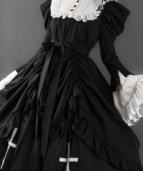 VantablackStudio / No.1 Doll ゴシック ワンピース [LO1379]