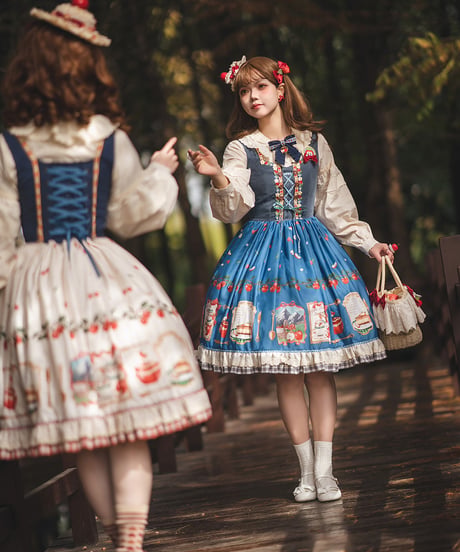 Miss Point りんご園 バイエルン風ロリィタドレス JSK  [LO942]