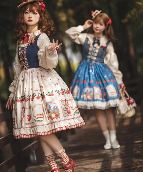 Miss Point りんご園 バイエルン風ロリィタドレス JSK  [LO942]