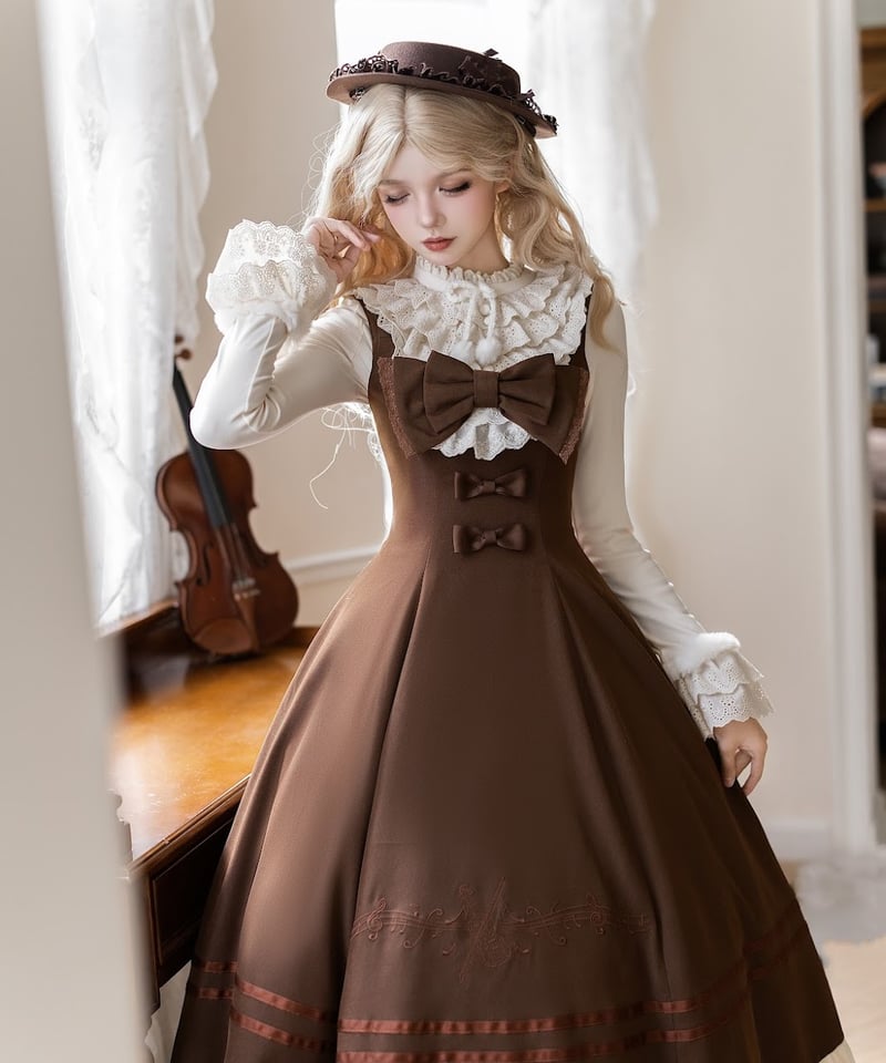 with PUJI / 樫の楽章 ロリィタドレス セット [LO1538] | Roses