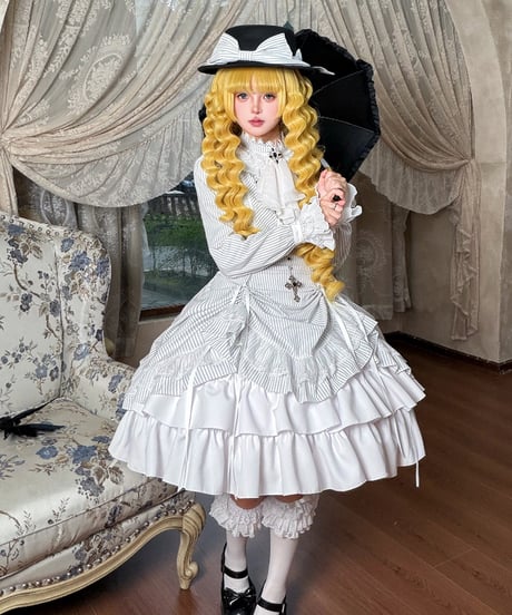 Miss Point / Point Manor 3.0 クラシックロリィタ 長袖ワンピース, コルセットスカート、ブラウス [LO622]