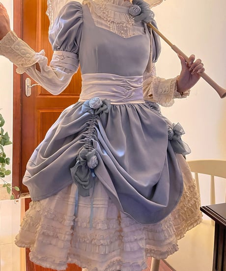 時之神殿 Moveable Feast  ロングワンピース＋ペチコート＋ブラウス full set[LO662]