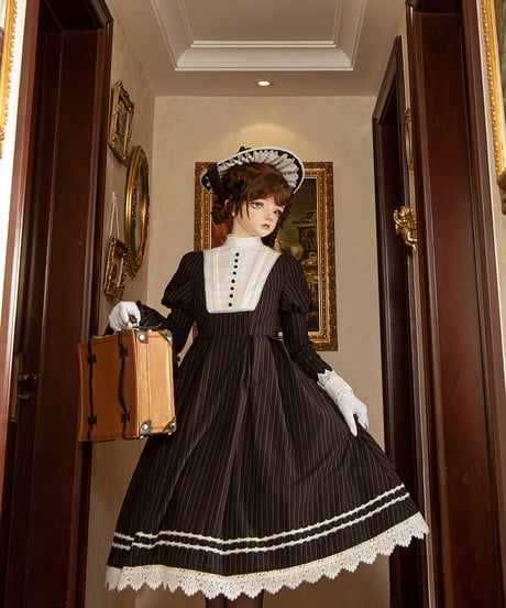 SEVEN BABY Lolita 巡礼者 クラシック ロリィタ ワンピース フルセット [LO625]
