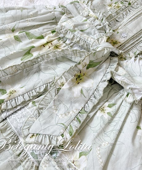 Beleganty Lolita / Pearl and Lily ブローチ・リボンベルト [LO578]