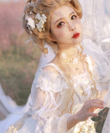Dawn & Morning Dew Lolita / 朝露の花嫁 クラシックロリィタ JSK [LO917]