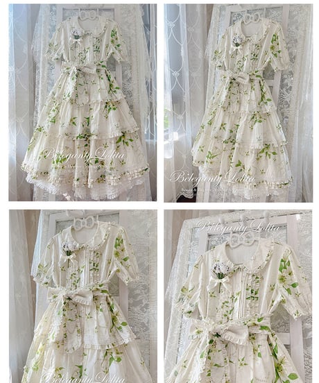 Beleganty Lolita / Pearl and Lily 半袖ワンピース ロング [LO578]