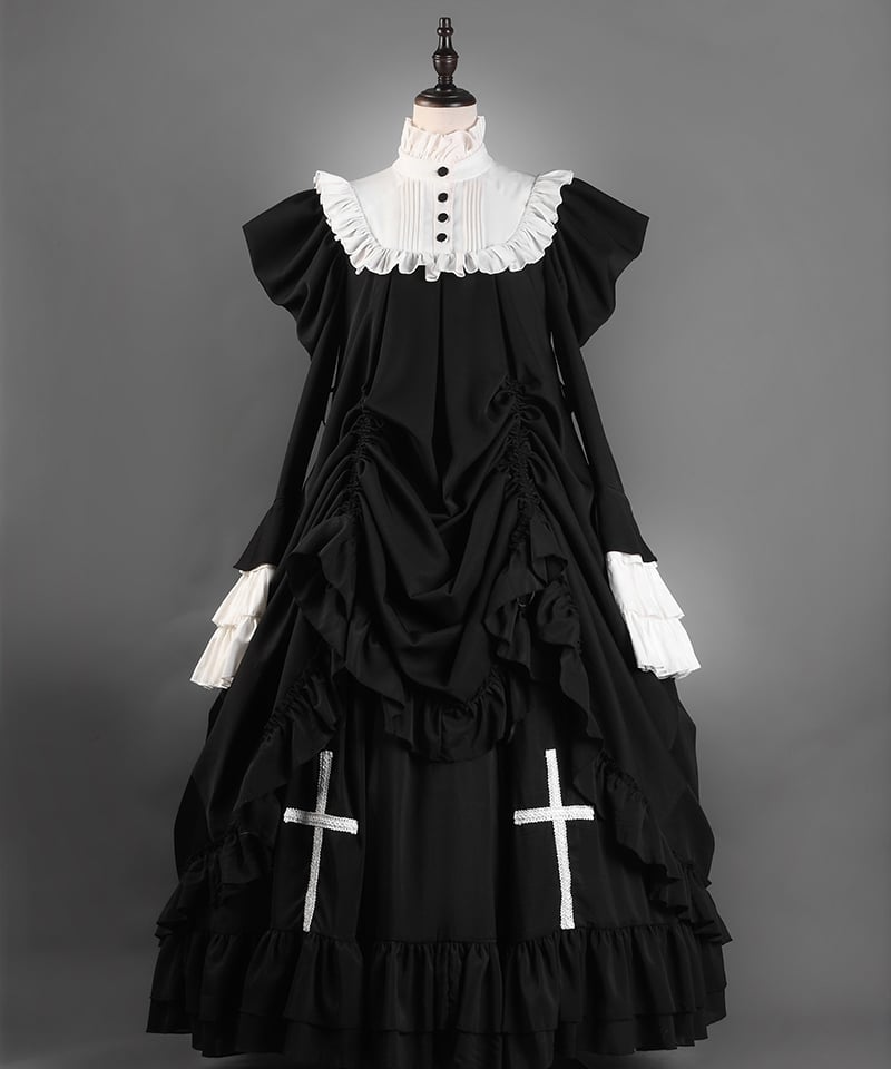 VantablackStudio / No.1 Doll ゴシック ワンピース [LO1379
