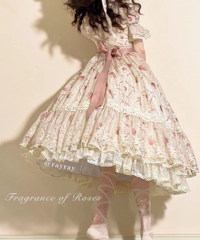 marcHenTica 花柄ロリータドレス