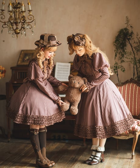 Miss Point / Classical Chocolate ワンピース [LO1227]