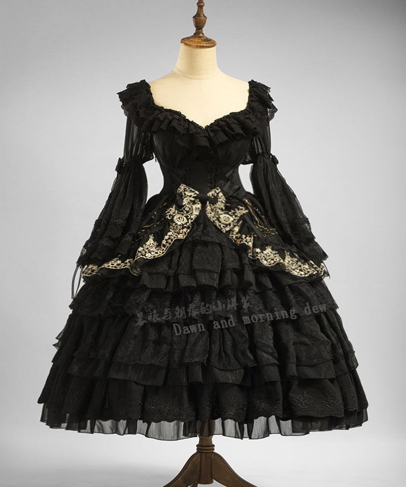 Dawn & Morning Dew 夜明けのエルフ クラシックロリィタ ワンピース