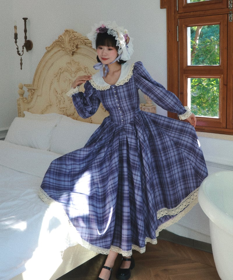 Wizard of Oz / 揺籃曲（ララバイ）パープルチェック・ロング