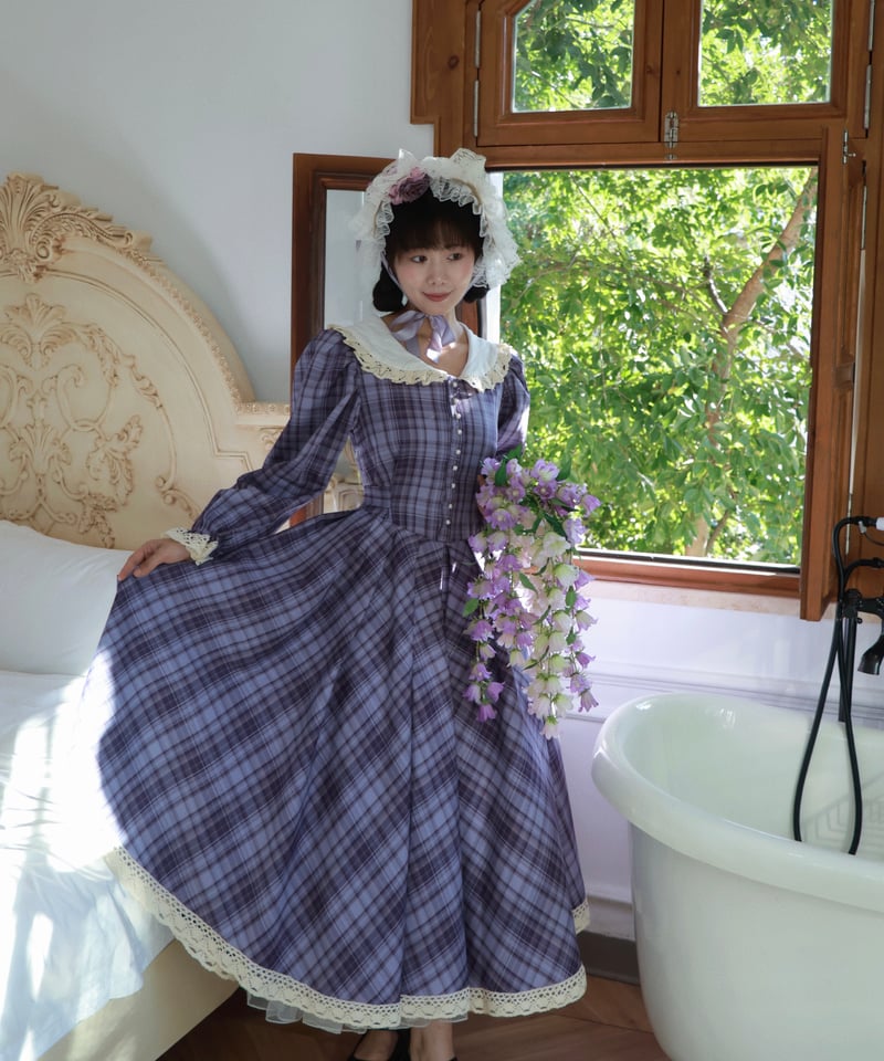 Wizard of Oz / 揺籃曲（ララバイ）パープルチェック・ロング