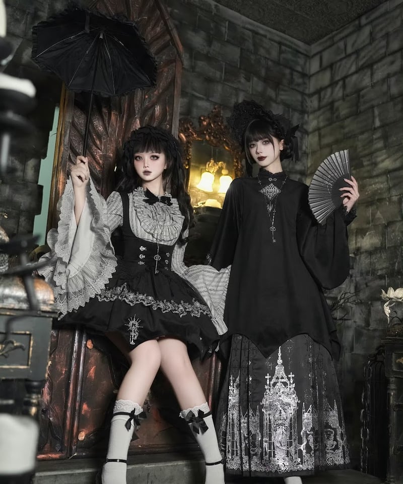 d*3様 ハンドメイド作家 Qoo oujiブラウス ブラック d*3様 ハンドメイド作家 Qoo oujiブラウス ブラック d*3様