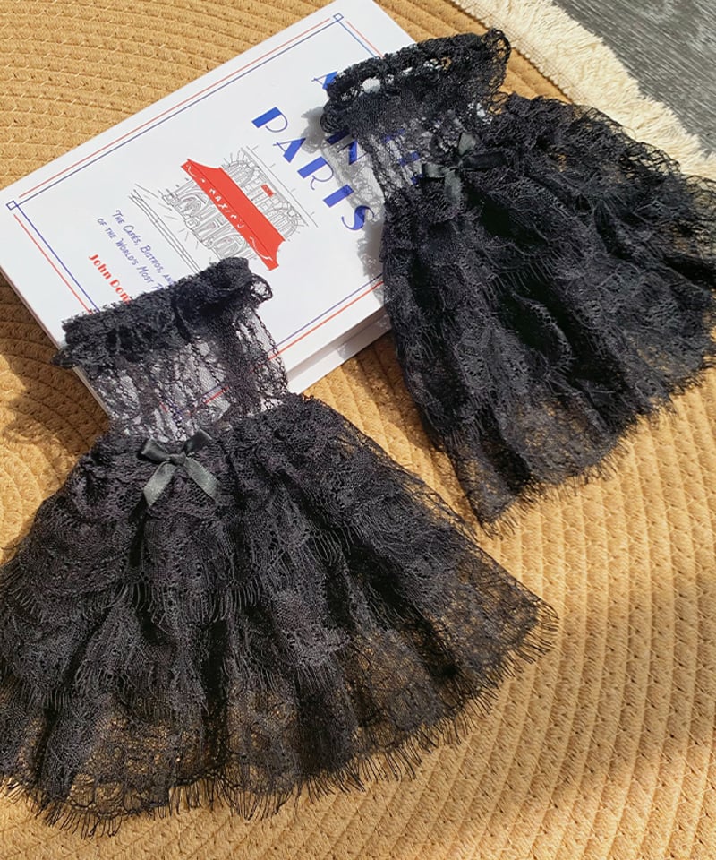 Popelinブラウス with PUJI セーヌ川の夕暮れ カップ付インナーブラウス [LO524