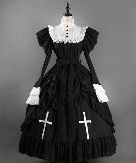 VantablackStudio / No.1 Doll ゴシック ワンピース [LO1379]