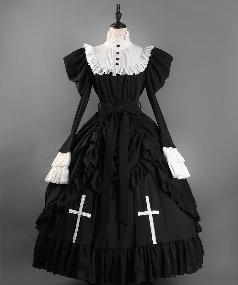 VantablackStudio / No.1 Doll ゴシック ワンピース [LO1379