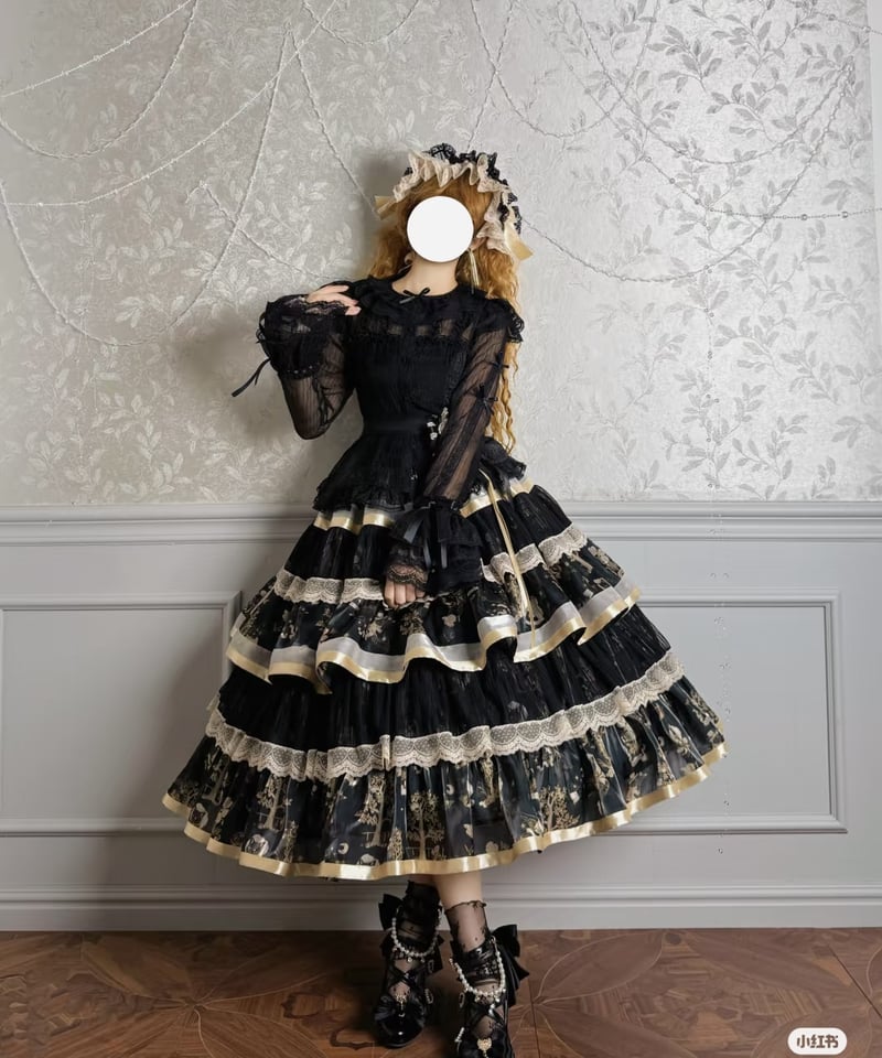 Twin Bears / 煌めくメルヘンの夢 ロリィタドレス スカート③