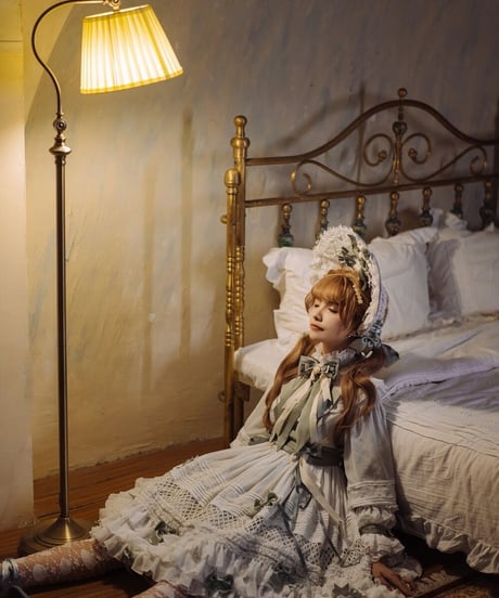 Classical Puppets 少女人形 十女 The Dolly Girl 植物園バージョン ワンピース＋ボンネット[LO482]